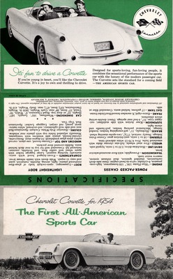 1954 Corvette Foldout (Green)-0a.jpg